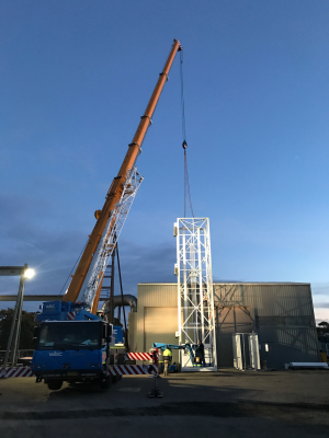 Goods Personnel Hoist testing